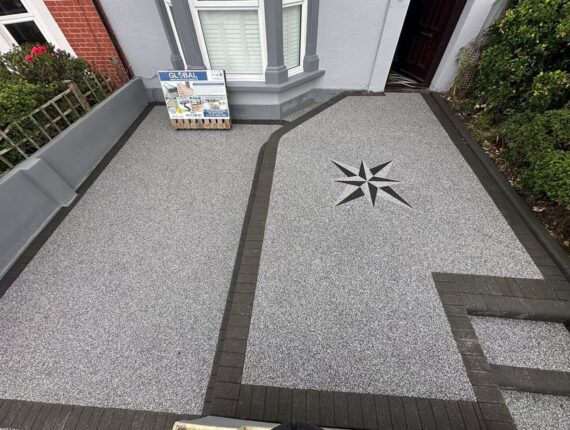 resin driveway