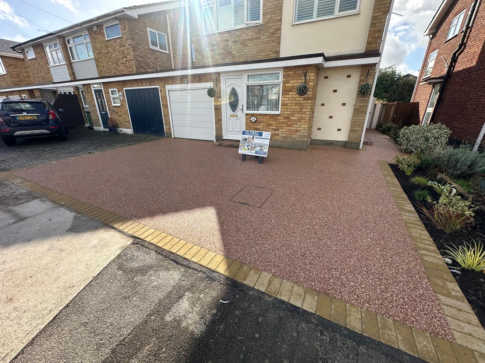 resin driveway and path romford